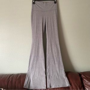 Gray Flare Leggings